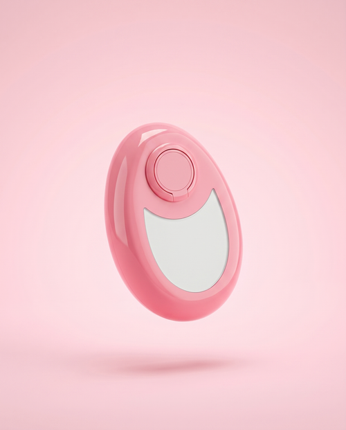 Glide crystal hair eraser in blush pink